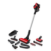 Bosch Serie 6 BBS61PET2 aspirapolvere senza filo Rosso Senza sacchetto |  Scope Elettriche in offerta su Unieuro