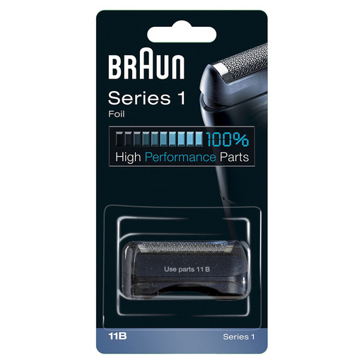 Braun Series 1 Testina di Ricambio per Rasoio Elettrico Uomo 11B Nero. Compatibile con i rasoi . Per Un Rasoio Come Nuovo Ogni Giorno