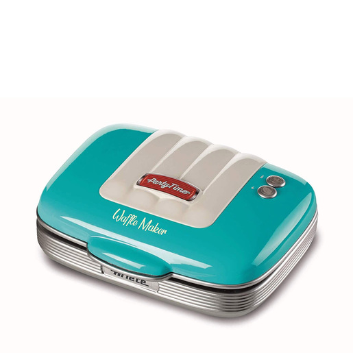 Image of Ariete 1973 Waffle Maker Party Time - Piastra Elettrica per Waffle - Piastre Antiaderenti - 700 Watt - Azzurro