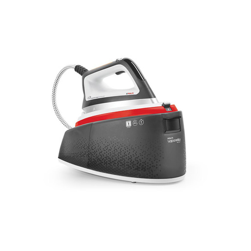 Image of        Polti VI50.50 2200 W 2 L Alluminio Nero, Rosso, Bianco