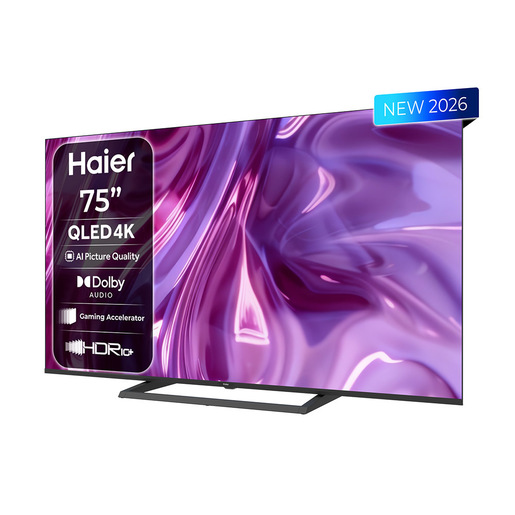 Haier H75S80GUX 190,5 cm (75'') 4K Ultra HD Smart TV Wi-Fi Nero