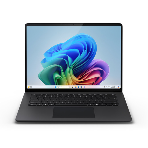Image of Microsoft Surface Laptop 7 - Copilot+ PC - 15'' touchscreen - Snapdragon X Elite - 16GB RAM - 512GB SSD - Device only - Black