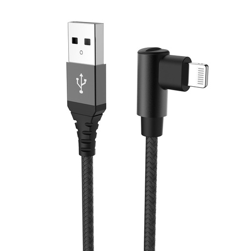 Image of Celly USBLIGHTLSHBK cavo per cellulare Nero 1 m USB A Lightning cod015
