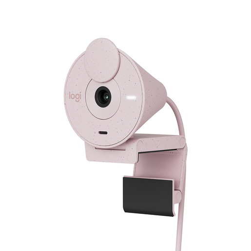 Image of Logitech Brio 300 webcam 2 MP 1920 x 1080 Pixel USB-C Rosa
