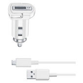 Cellularline Usb Car Charger Kit 10W - Micro Usb - Samsung Caricabatterie Da Auto Veloce 10W Con Cavo Micro Usb-image