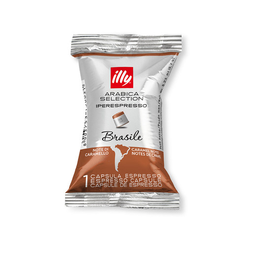 Image of Illy 100 Caffè in Capsule Iperespresso ARABICA SELECTION BRASILE