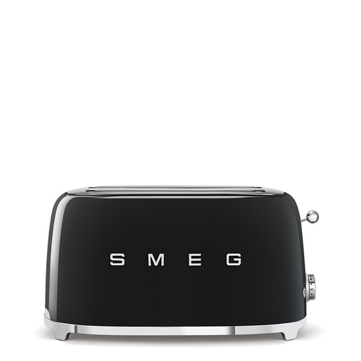 Tostapane SMEG TSF02BLEU, Potenza 1500 W, Numero di fessure per tostare 2, Livelli tostatura 6 , Sistema sollevamento, Funzione scongelamento, Raccoglitore briciole, NERO