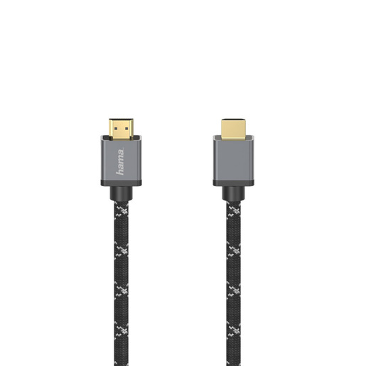 Image of Hama Cavo HDMI Ultra HD 8K, High Speed with Ethernet, 3 metri, 120 MHz, connettori dorati, spine in metallo