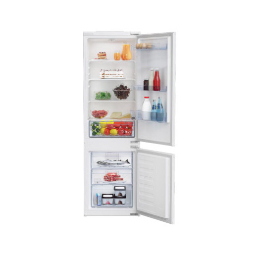 Beko BCSA285K4SN1 frigorifero con congelatore Da incasso 271 L E Bianco