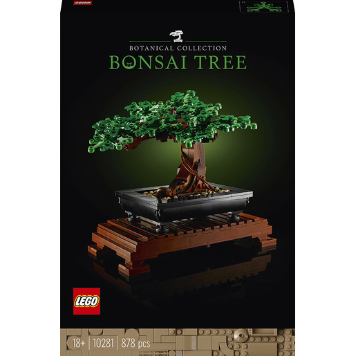 Image of LEGO Botanicals 10281 Albero Bonsai, Piante Artificiali, Decorazioni Casa, Hobby Creativi, Idee Regalo Adulti, Donna o Uomo