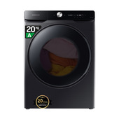 Samsung WF20DG8650BVU3 Lavatrice, Caricamento Frontale, 20 Kg, Programmi, Profondità 87,5 Cm, Nero, Livello Rumorosità Centrifuga 76 Db(A), Classe A-image
