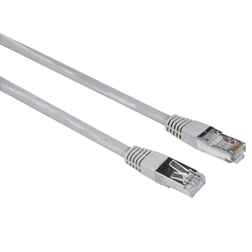 Image of Hama Cavo rete Patch 8p8c M (RJ 45)/8p8c M (RJ 45), 20 metri, CAT 5e, UTP, grigio, sfuso (10 pzz.)