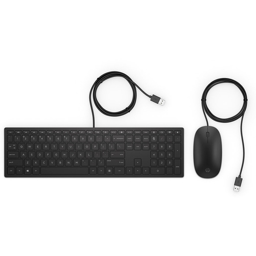 Image of HP Pavilion Wired Keyboard and Mouse 400