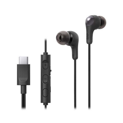 Image of JVC HA-FR9UC Auricolare Cablato In-ear Musica e Chiamate USB tipo-C Nero