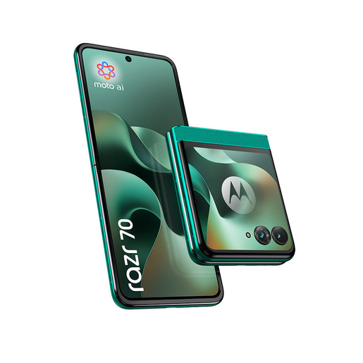 Motorola razr 70 17,5 cm (6.9'') Doppia SIM Android 16.0 5G USB tipo-C 8 GB 256 GB 4800 mAh Verde scuro