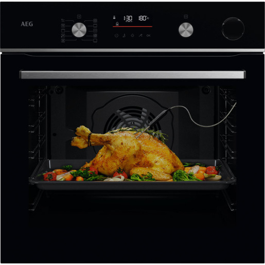 Image of AEG Forno a vapore Serie 6000 SenseCook con SteamCrisp con pulizia pirolitica