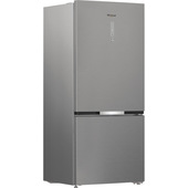 Whirlpool WHK2 6614 X6E Frigorifero Combinato A Libera Installazione, Dual No Frost, 83Cm, Classe C, Pearl Inox, 34 Dba, H193 Cm-image