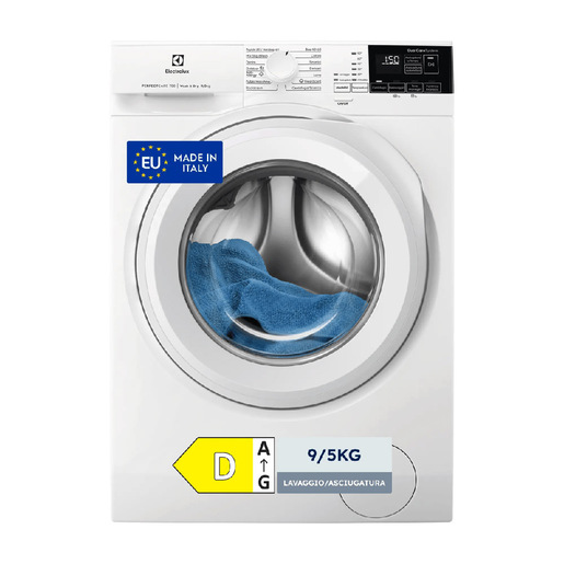Electrolux Serie 700 EW7W295W lavasciuga 9Kg + 5Kg Libera installazione Caricamento frontale Bianco D