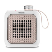 De’Longhi HFX10B03.PK Interno Rosa, Bianco 360 W Riscaldatore Ambiente Elettrico Con Ventilatore-image