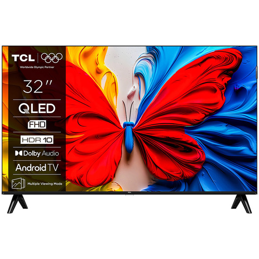 Image of TCL Serie Smart TV QLED FHD 32'' 32S5K, Dolby Audio, HDR10, Android TV