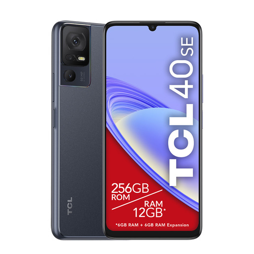 Image of TCL 40 SE 17,1 cm (6.75'') Doppia SIM Android 13 4G USB tipo-C 6 GB 256 GB 5010 mAh Grigio
