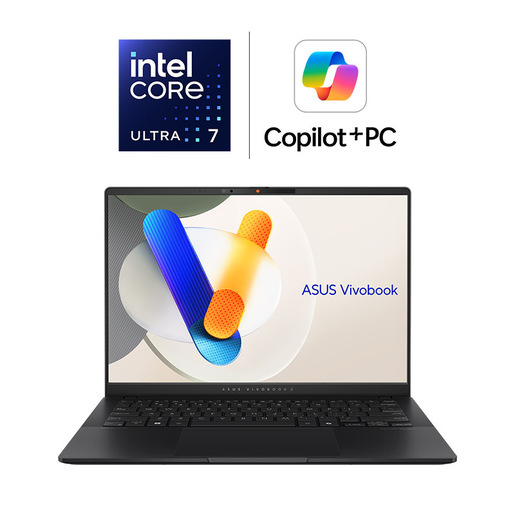 ASUS Vivobook S 14 S5406SA-QD070W Intel Core Ultra 7 Computer portatile 35,6 cm (14'') WUXGA 16 GB LPDDR5x-SDRAM 1 TB SSD Wi-Fi 7 (802.11be) Windows