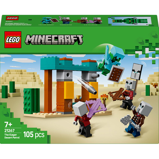 Image of LEGO Minecraft Pattuglia nel deserto della bestia