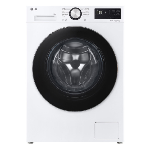 Image of LG F2NX50S8TLC lavatrice Slim Caricamento frontale 8 kg 1200 Giri/min Bianco