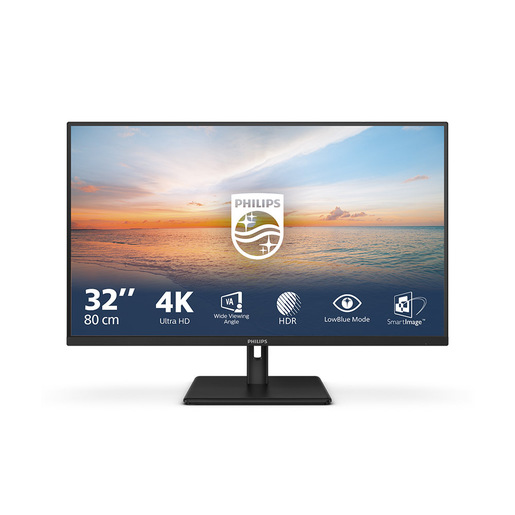 Image of Philips Serie 1000 32E1N1800LA/00 LED display 80 cm (31.5'') 3840 x 2160 Pixel 4K Ultra HD LCD Nero