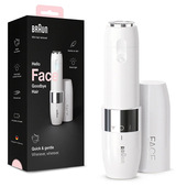 Braun Face FS1000 Mini Depilatore Donna, Depilazione Elettrica Viso, Facile E Veloce, Tocco Finale Per Baffetti, Mento E Guance, Per Un Make-Up Più Se-image