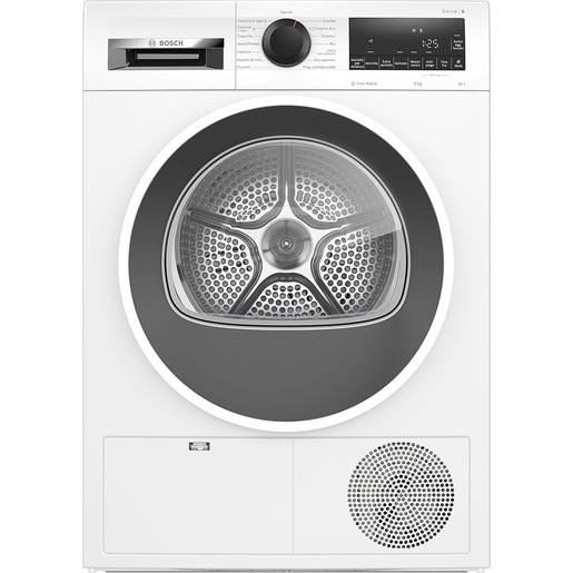 Bosch Serie 6 WQG241A5IT Asciugatrice a pompa di calore 9 kg Classe A++