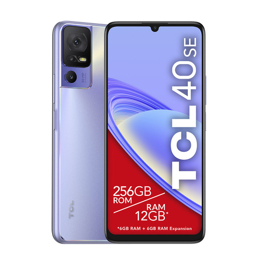 Image of TCL 40 SE 17,1 cm (6.75'') Doppia SIM Android 13 4G USB tipo-C 6 GB 256 GB 5010 mAh Viola