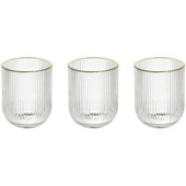 Tognana Porcellane N3585Q5TRFO Bicchiere Per Acqua Trasparente 3 Pz 300 Ml-image