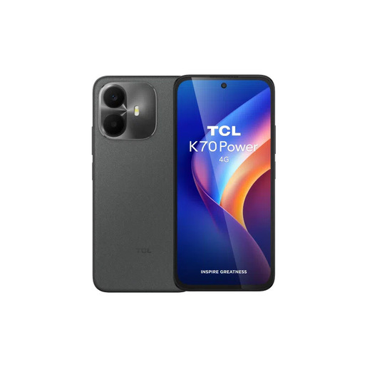 TCL K70 Power 4G 17,3 cm (6.8'') Doppia SIM Android 16.0 USB tipo-C 6 GB 128 GB 6500 mAh Grigio