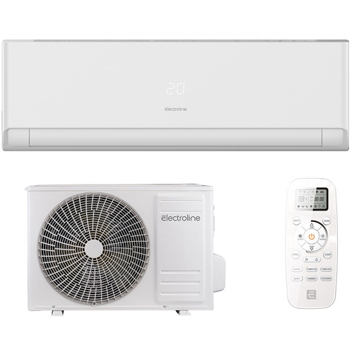 Image of Electroline IU094HKAW + OU094HX Climatizzatore Monosplit Bianco 9000 btu