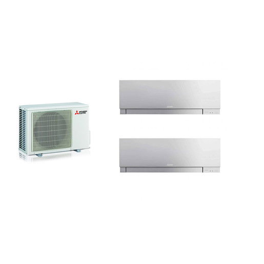 Image of Mitsubishi Electric MITKIT2-42EFS912WF condizionatore fisso Climatizzatore split system Argento, Bianco
