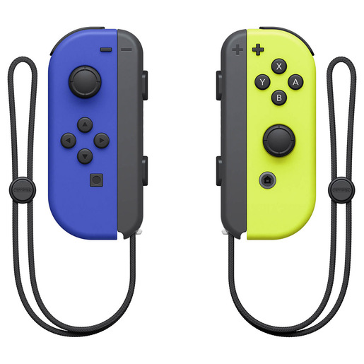 Image of        Coppia di Joy-Con Blu/Giallo Neon