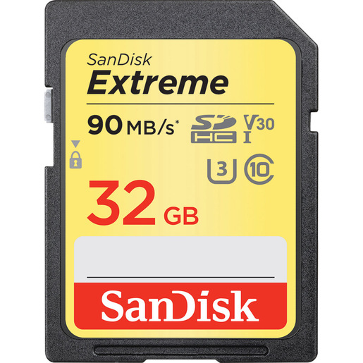 Sandisk Extreme memoria flash 32 GB SDHC Classe 10 UHS-I