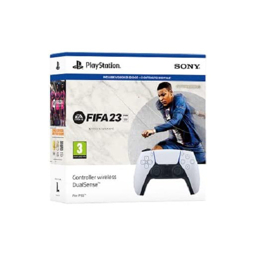 Image of Sony DualSense + FIFA 23 FIFA 23 + FUT VCH Nero, Bianco Bluetooth Gamepad Analogico/Digitale PlayStation 5