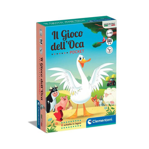 Image of Clementoni GIOCO DELL'OCA - POCKET