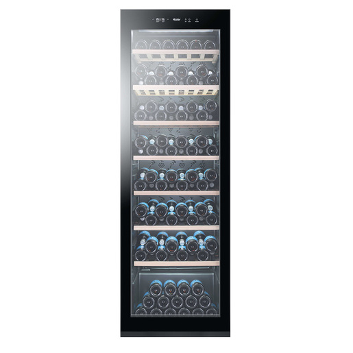 Image of Haier Wine Bank 60 Serie 3 WS171GA Cantinetta vino con compressore Libera installazione Nero 166 bottiglia/bottiglie