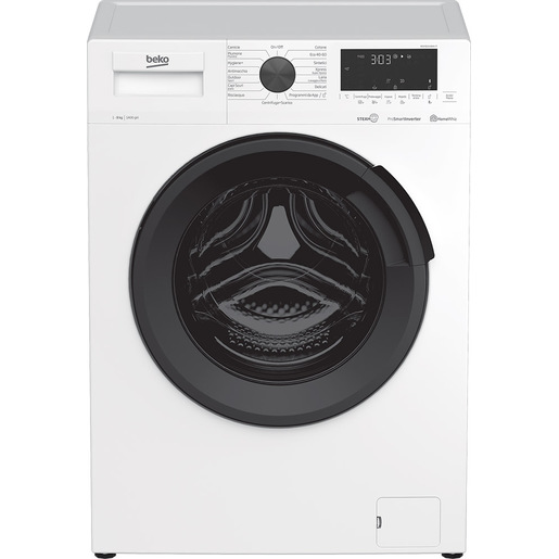 Image of        Beko Lavatrice a Vapore WUX81436AI-IT, 8 kg, 1400 giri/min