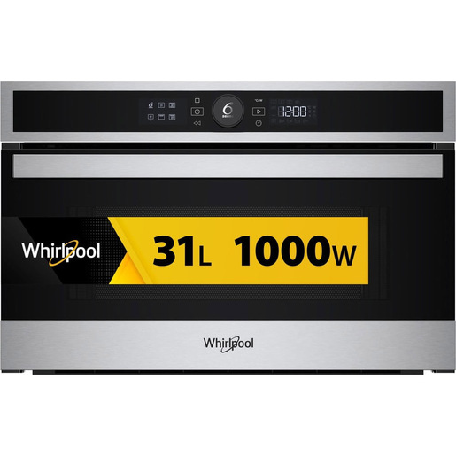Image of Whirlpool WMD4I4MX Microonde con grill, inox, Display Lcd 6°Senso, Crisp, 31 Lt