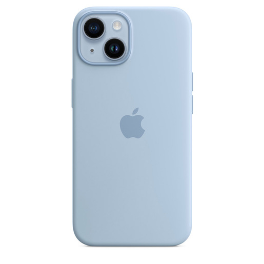 Apple MQU93ZM/A custodia per cellulare 15,5 cm (6.1'') Cover Azzurro