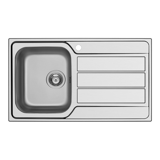 Image of Schock Master D100 SX Lavello ad incasso Rettangolare Acciaio inossidabile