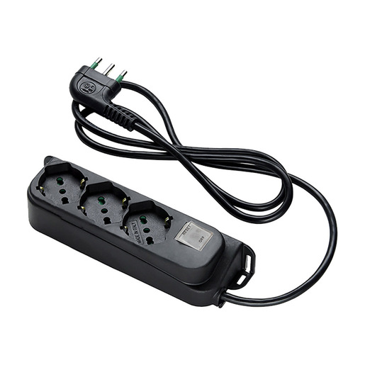 Image of FANTON 474614 prolunghe e multiple 3 presa(e) AC Interno Nero