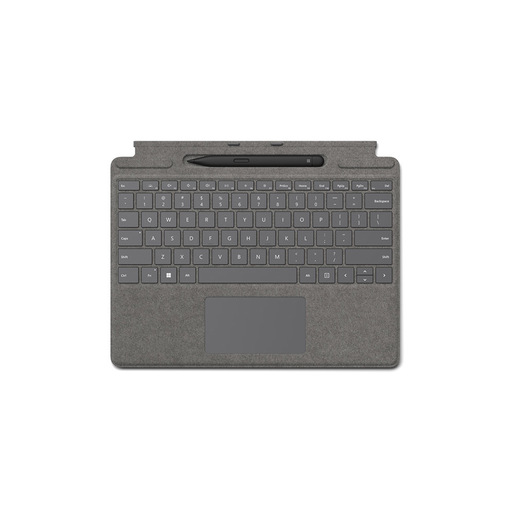 Image of Microsoft Surface Pro Signature Keyboard w/ Slim Pen 2 Microsoft Cover port Platino