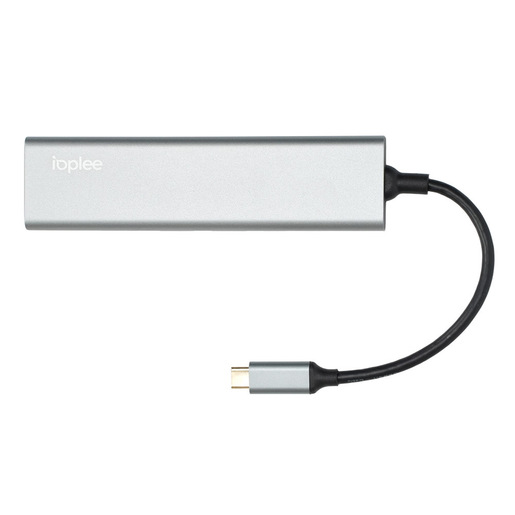 Image of IOPLEE IOPEXTHE6IN1647 hub di interfaccia USB tipo-C 5000 Mbit/s Grigio