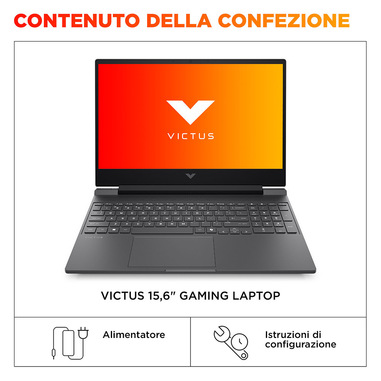 HP Victus 15 Ryzen 5 RTX 5050 — per iniziare a giocare senza compromessi