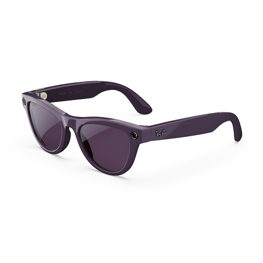 Image of Ray-Ban Meta Skyler (Gen 2) - Mystic violet lucido, Lenti ametista Transitions®